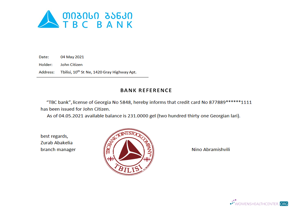 Download Georgia TBC bank reference Photoshop template